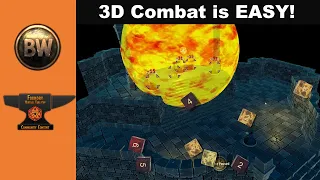 TEASER - 3D Combat in Foundry VTT is EASY #shorts