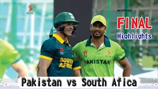 Final Hong Kong Super Sixes Last Ball Thriller Pakistan vs Sout Africa Full Highlights