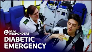 Diabetic Patient Suffers Life-Threatening Complication | Inside The Ambulance | Real Responders