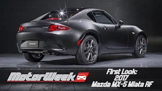 First Look: 2017 Mazda MX-5 Miata RF