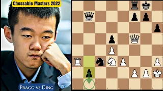 Smooth, Ding Liren won the 1st Day of Finals | R Pragg vs Ding Liren | Chessable Masters 2022 MCCT