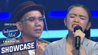 Fitri Tak Bisa Menahan Air Mata Ketika Cerita Kenangan Papahnya - Showcase 3 - Indonesian Idol 2021