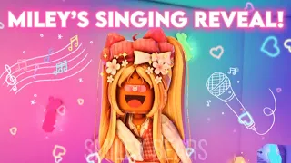 MILEY’S SINGING REVEAL!🎶😳💖 30K SPECIAL!🥳 || Miley and Riley