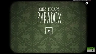 Cube Escape Paradox: Chapter 1 full part walkthrough Rusty Lake