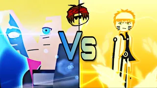 Naruto vs Boruto fanmade animation (sticknodes)