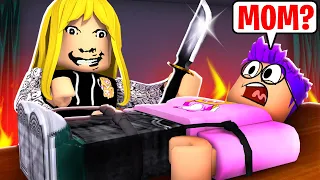 LANKYBOX'S MOM Plays ROBLOX WEIRD STRICT DAD CHAPTER 2!? (SECRET MOM ENDING!)
