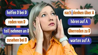 70 немецких глаголов с предлогами на каждый день A1 | A2 | B1 | B2 | C1