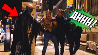 Funniest Reactions of Grim Reaper Scare Prank