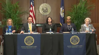 AG Landry talking about “human resource issues at” Louisiana DOJ