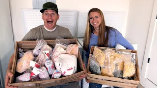 Homestead FREEZER TOUR | Weighing Total Food Amounts