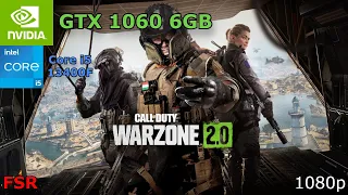 Call of Duty Warzone 2.0 | PC | GTX 1060 6GB | 1080p + FSR