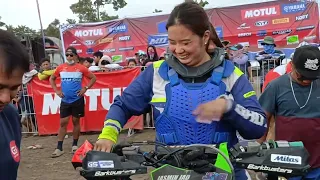 Pia Gabriel vs Grace Atis | Ladies Class final Round 3 of MOTUL YAMAHA |Polomolok race