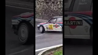 Derapata Lancia Delta integrale rally