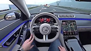 The New Mercedes S Class S500 2024 Test Drive