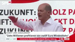 LIVE: Die Abschlussrede von Olaf Scholz