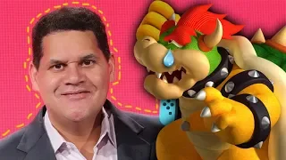 Bowser reacts to Reggie leaving Nintendo...