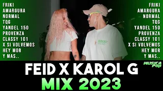 FEID x KAROL G MIX 💕 MEJORES CANCIONES 2023 ❣️ MIX CANCIONES 2023 - REGGAETON 2023