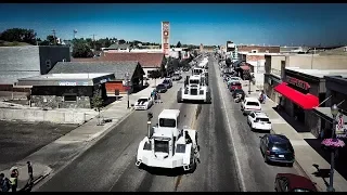 BIG BUD Tractors Roar Down Shelby Montana Parade - Welker Farms Inc