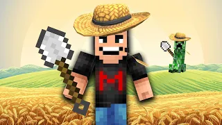 FARMING MY FIRST FARM... | Minecraft - Part 5