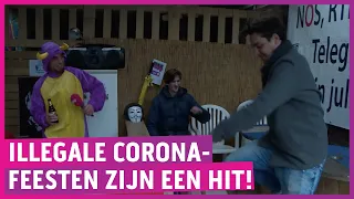 Zien: Dennis organiseert illegale coronafeesten!