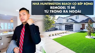 Việt Hình - Nhà Huntington Beach Có Bếp Rộng Remodel Tỉ Mỉ Từ Trong Ra Ngoài