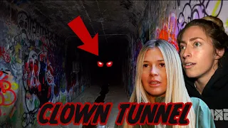 Something Bad Was Luring Us Into The HAUNTED Clown Tunnel…