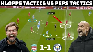 Tactical Analysis : Liverpool 1-1 Manchester City | A Dominant Showing From Klopp