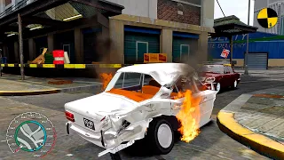 GTA 4 Crash Testing Real Car Mods Ep.372