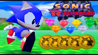 Sonic R-echarged - All Medals & Chaos Emerald Locations (Sonic Roblox Fangame)