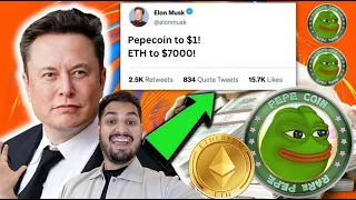 Pepe Coin Big Pump | Ethereum $7000 Soon | Crypto News