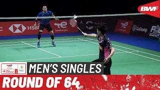 TotalEnergies BWF World Championships 2021 | Liew Daren (MAS) vs Misha Zilberman (ISR) | R64