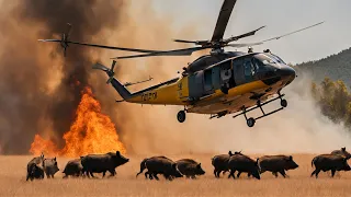 How Do North American Farmers And Hunters Deal With Millions Of Wild Boars By Helicopter