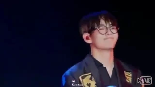 Taehyung flick glasses [ No More Dream ]