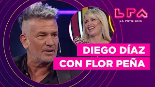 ¡DIEGO DÍAZ CON FLOR PEÑA!