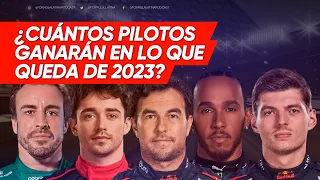 ¿Cuántos pilotos ganarán en lo que queda de 2023?