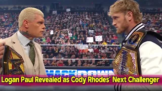 Logan Paul Revealed as Cody Rhodes’ Next Challenger for WWE King and Queen of The Ring