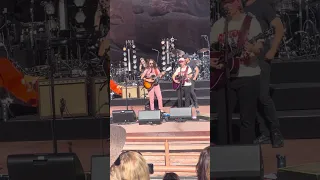 Sound Check!  Closer to Fine (Indigo Girls Cover), Brandi and Catherine Carlile - Red Rocks