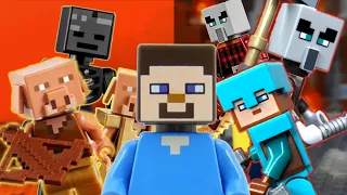 Lego MINECRAFT 2 || ВСЕ СЕРИИ ПЕРВОЙ ЧАСТИ (АНИМАЦИЯ)