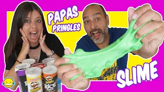 NO ESCOJAS LA BOLSA DE PAPAS PRINGLES INCORRECTA PARA HACER TU SLIME Jordi  Bego Momentos Divertidos