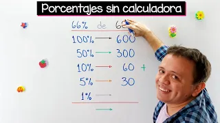 Calcular porcentajes al instante y sin calculadora | Truco