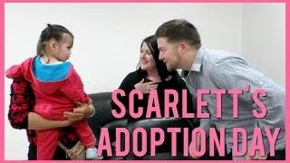 SCARLETT'S ADOPTION DAY | CHINA ADOPTION