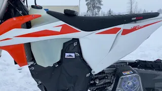 SNOWBIKE Build KTM SX-F Yeti Snow MX 129  (2020 OFFICIAL VIDEO)