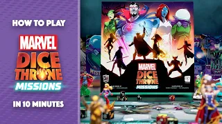 Marvel Dice Throne Missions - How to Set Up and Play