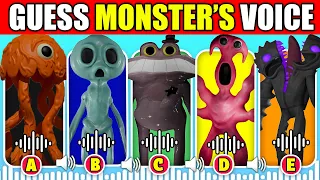 IMPOSSIBLE 🔊 Guess The MONSTER'S VOICE! | GARTEN OF BANBAN 7 | Syringeon, Evil Bittergiggle