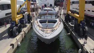 Mangusta 104 REV | Launch of the first unit | Mangusta Yachts