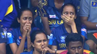 Srilanka fans crying after watching Siraj 6 Wickets bowling Spell vs Srilanka 50 All Out in Asia Cup