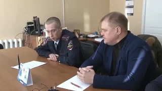 Совещание в полиции