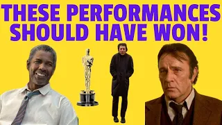 Performances that should have won the Best Actor Oscar!