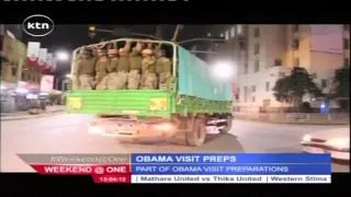 Street families in Nairobi experiencing the pressure of President Barrack Obama’s visit