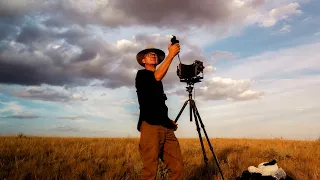 Grasslands Landscape photography with Large format and Hasselblad X1D II 50C cameras.